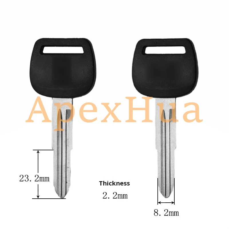 مفتاح رأس مطاطي فارغ لـ Jinbei، فتحة واحدة/مزدوجة يسار/يمين ملحق مفتاح عالمي لموديلات Jinbei Van #3