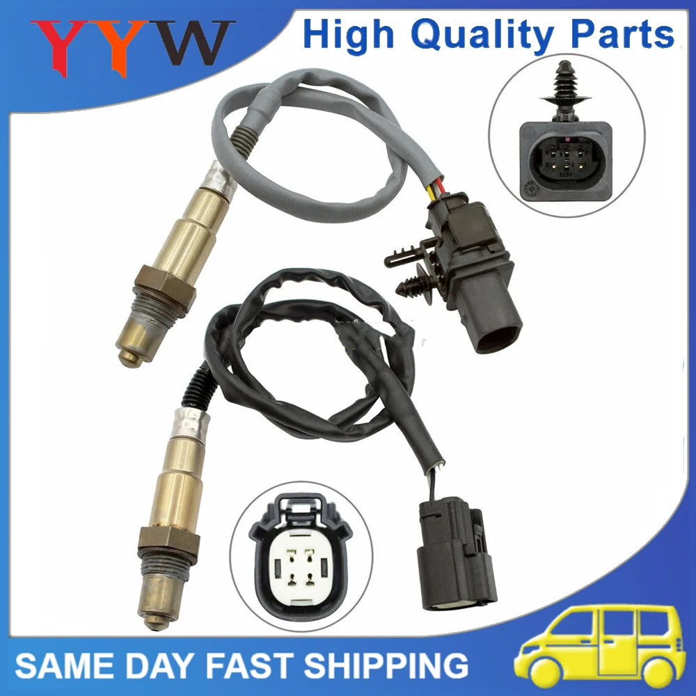 

2PCS NEW Car Upstream+Downstream Oxygen Sensor CV6Z-9G444-A 8F9Z-9F472-H 234-5113 For Ford Focus 2012-2014 Fusion 2013-2014