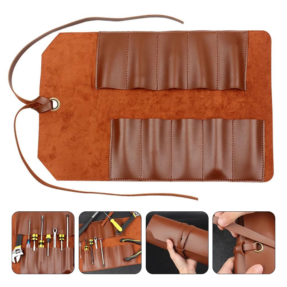 

Tool Organizer 10 Slots Wrench Tools Pouch Holder Screwdriver Pouch Durable Hand Tools Case For Diy Crafts
