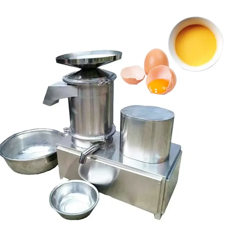 Peeling Electric Quail Luohe Chicken Eggs Automatic Eggshell Stainless Steel Yolk Separating Breaker Machine