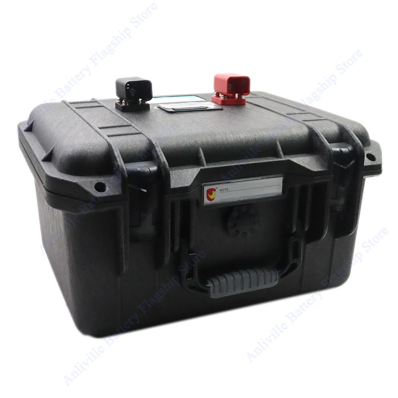 LiFePO4 baterie 12V 30Ah 50Ah 100Ah 120Ah 150Ah s Bluetooth BMS, 12,8V hluboký cyklus pro venkovní kempování, obytný vůz, loď, trollingový motor - náhled 4