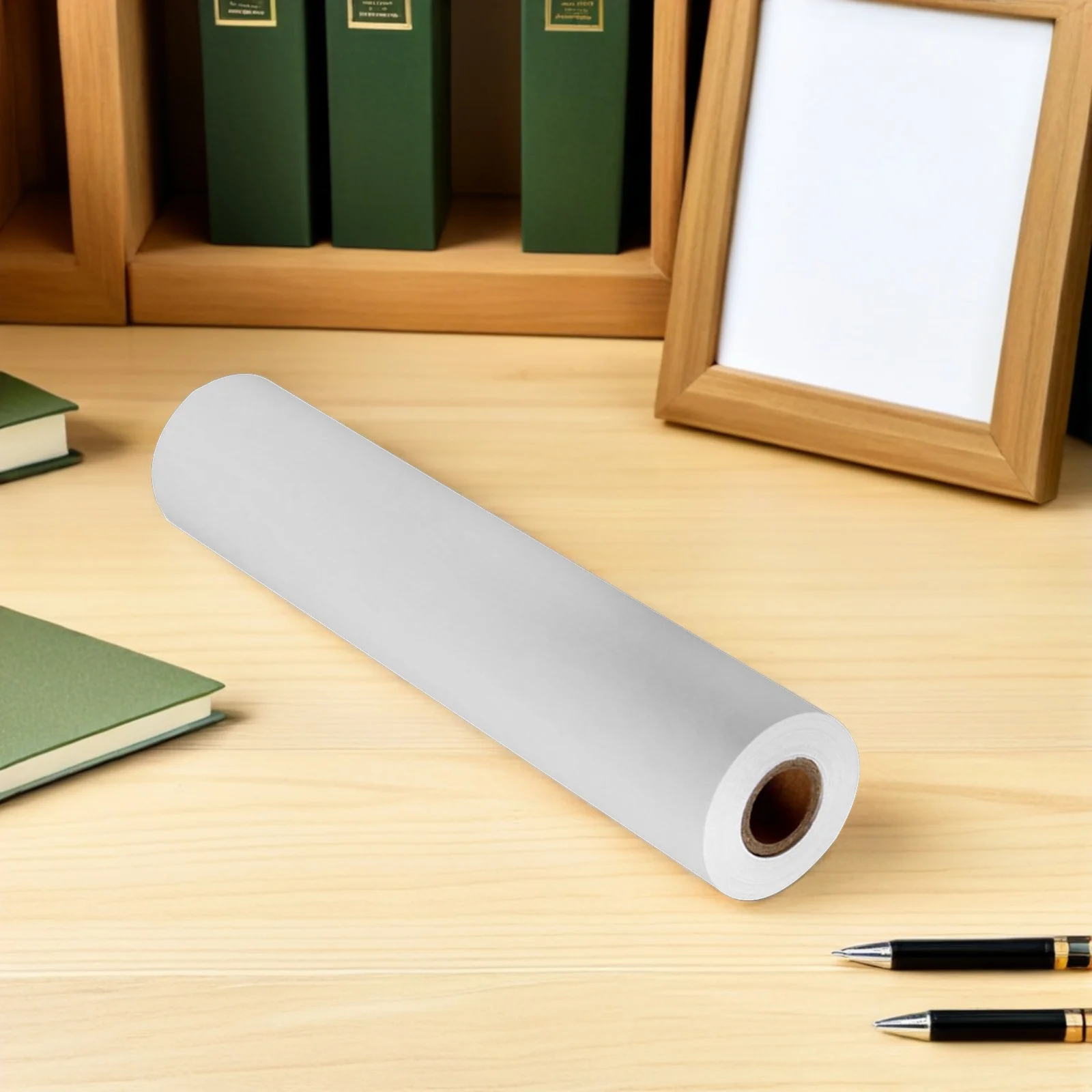 

White Drawing Paper Roll For Crafts Painting Art Watercolor Sketch Blank Paper Acid-Free Recycled Durable Ph Neutral