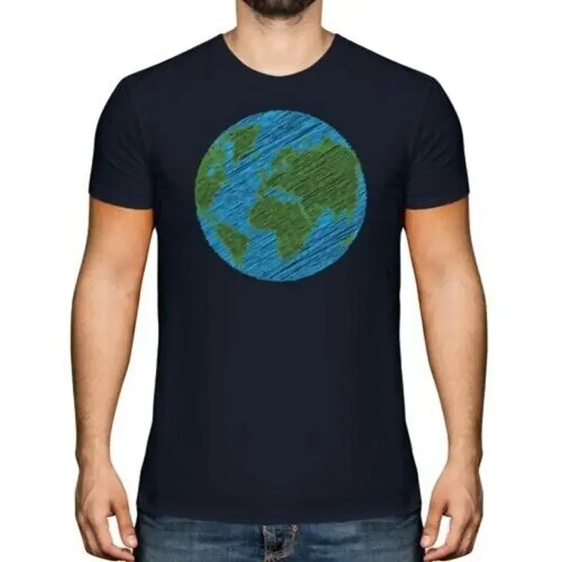 

Kritzelte Erde Herren T-Shirt Geschenk Peace Planet