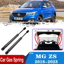 For MG ZS Car Accessories 2023 2018~2022 Car Rear Trunk Tailgate Boot Gas Shock Struts Damper Lift Support Auto Hydraulic Rod