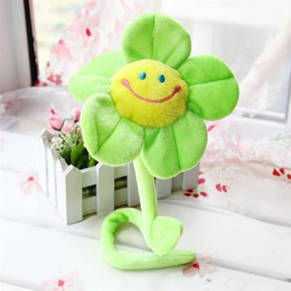 31CM Sunflower Plush Toy simulation Sunflower Can Be Bundled Plant Flower Doll Furniture Office Decoration Festive Birthday Gift