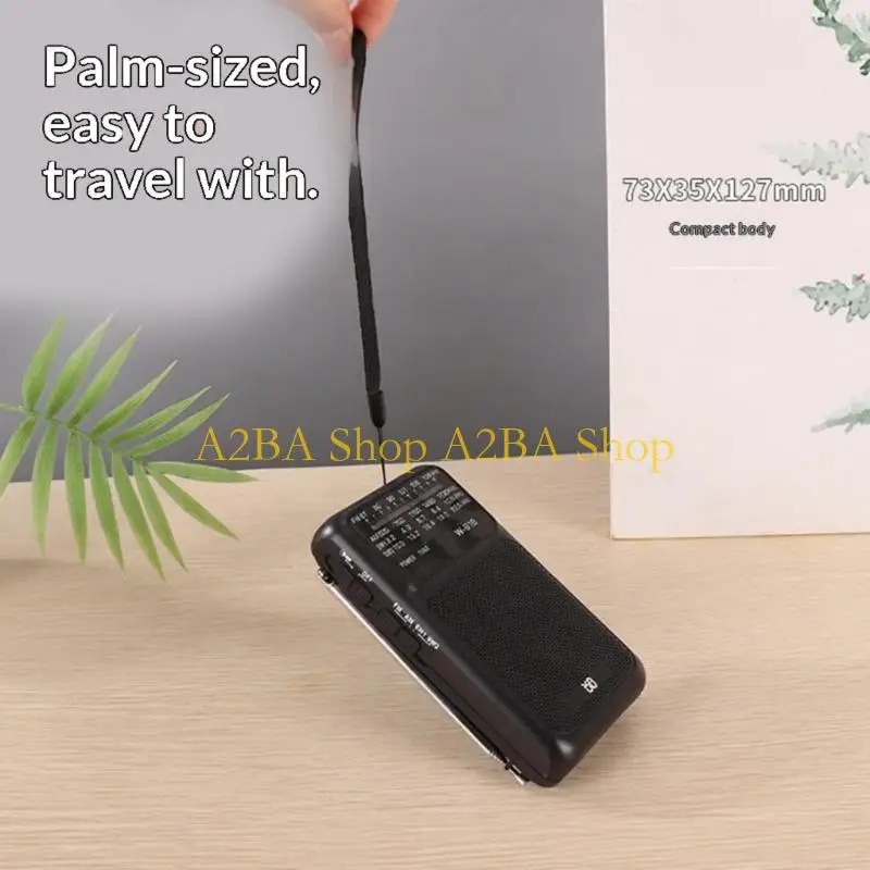 

Портативное аналоговое радио A2BA с полным покрытием диапазона, четким слуховым качеством, двойной мощностью, для домашнего на