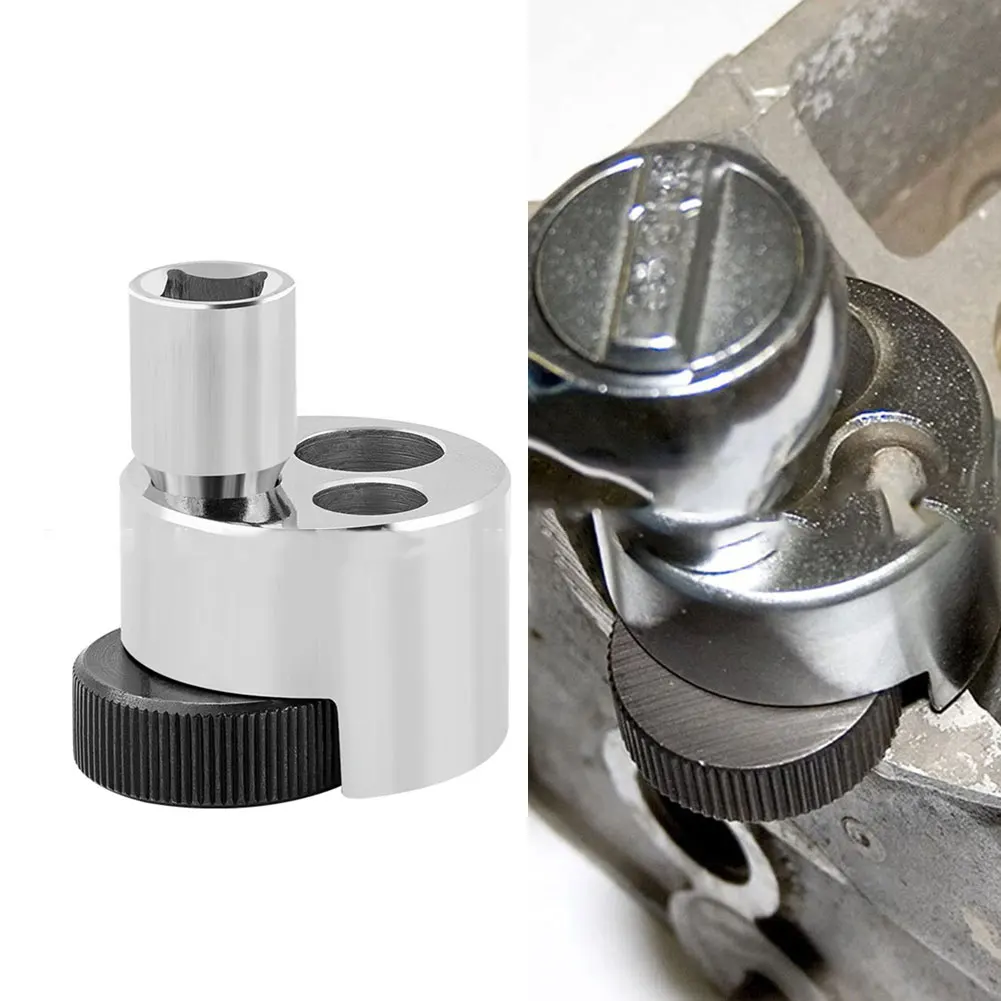 

12'' Drive Stud Puller Nut Extractor for Car and Truck Broken Bolt Removal Featuring Knurled Roller and Cam Grip Mechanism