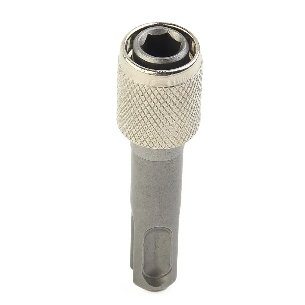 

SDS Socket Adapter 1/4 Hexagonal Shank Screwdriver Holder Drill Bit Adapter Converter Can Be Changed To Hexagonal Connection