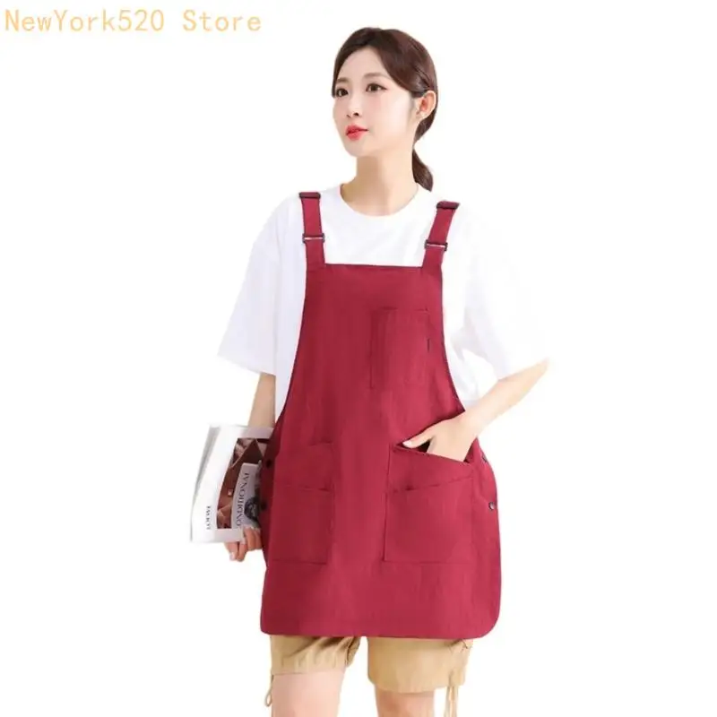 Multiuse Servers Apron Liquids And Resistant Apron for Cooking Work N84C