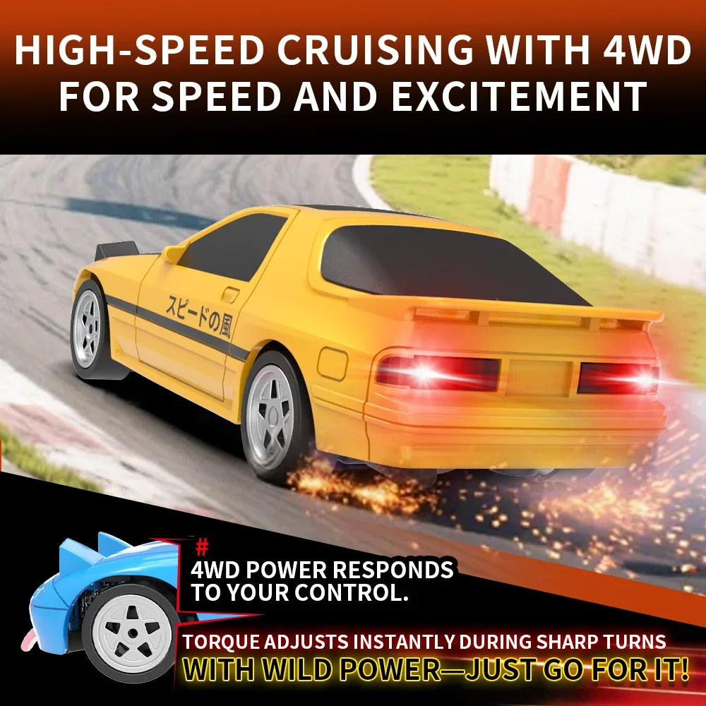 

2025 Новый 1:18 RC Drift Car LD1804 MX5 2,4 ГГц RWD с ESP-гироскопом на дороге Светодиодные фонари Полномасштабные радиоуправляемые автомобили Детская игрушка в подарок