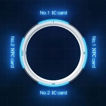 2023 New Jakcom R5 Smart Ring 6 RFID Cards Smart Sharing Smart Wearable Device GPS ID IC NFC for IOS Android WP Mobile Phones