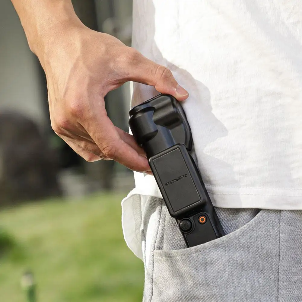 For DJI Osmo Pocket 3 Lens Protective Case Camera Lens Screen Protector Anti-fall Flip Cover Quick Release Case Accessories