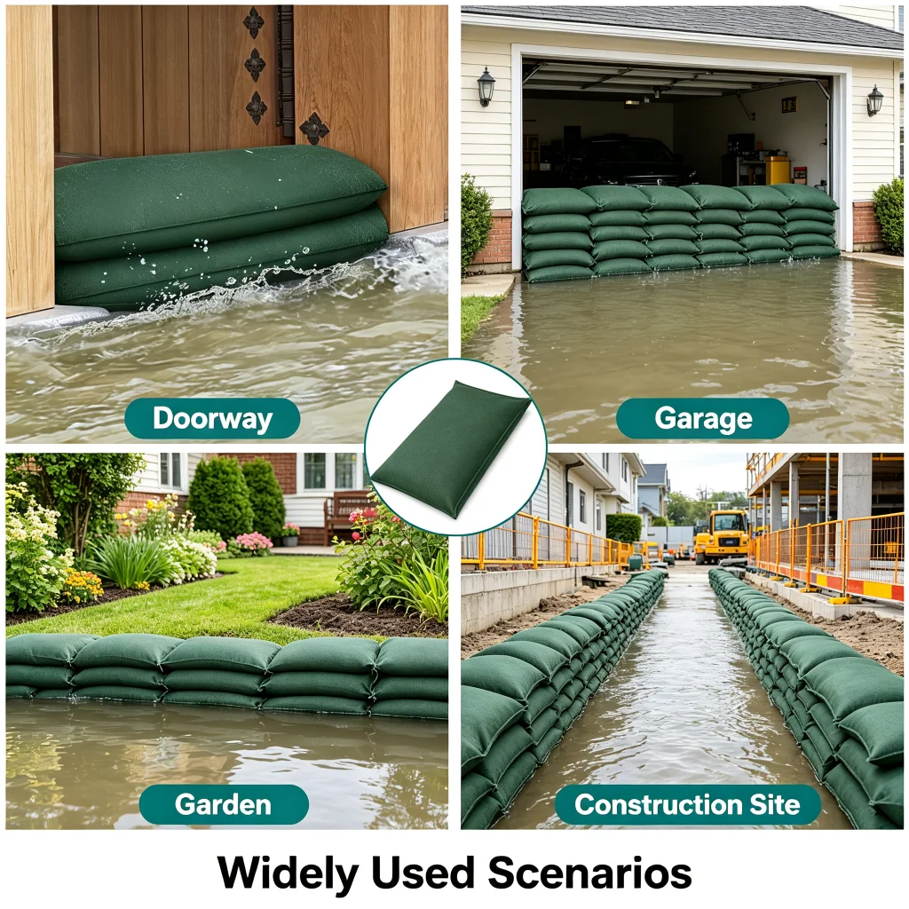 Watergeactiveerde zandzakken O - Flood Barrier Bag recensie en prijs