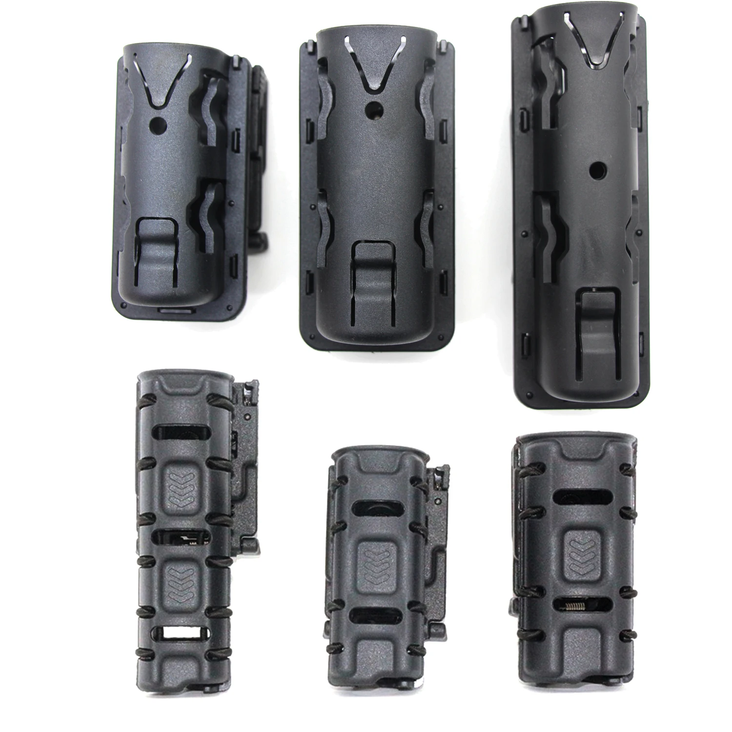 360° Flexible Rotation Flashlight Holder,Baton Holster,Spray Holder,Tactical Flashlight Baton Pouch Case for Duty Belts