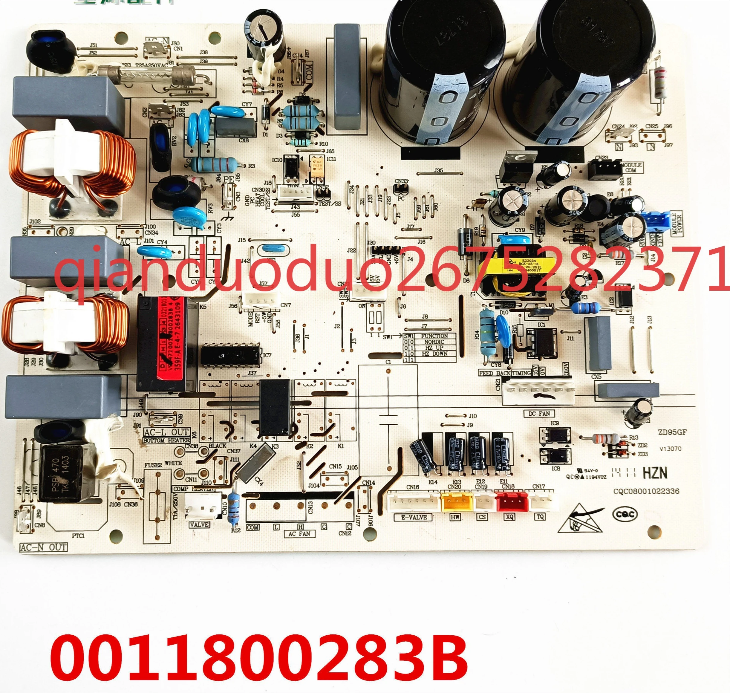 

It is suitable for Haier KFR-35W/0222 air conditioning external unit computer board motherboard computer board 0011800283B