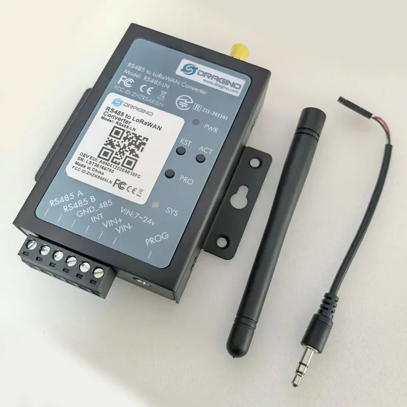 

Датчик LoraWAN преобразователя Dragino RS485-LN RS485 в LoRaWAN