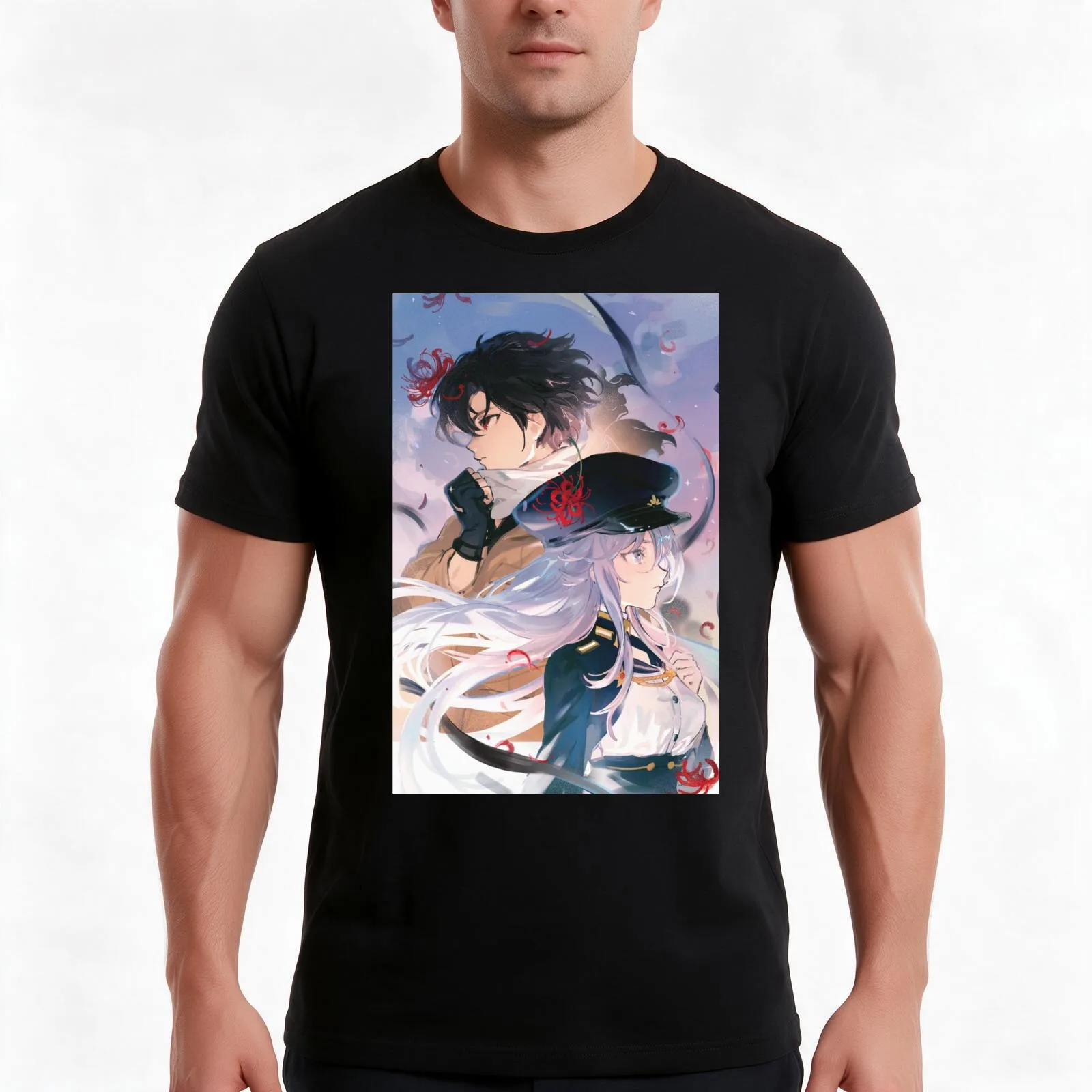 Lena and Shin - 86 Eighty Six T-Shirt, Summer Casual Cotton Tee, Oversized Streetwear Tops, Vintage Graphic Print, 100% Cotton