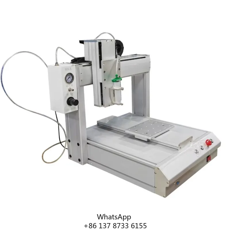 Industrial Motor-Powered Glue Dispenser Machine 220V PLC For Restaurant Factory Applicator Coating Manufacturing Plant