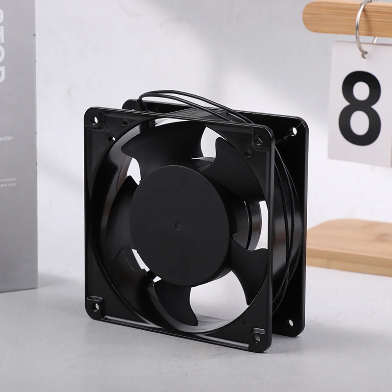 Per 12038DP 200A2123HSL AC 220V Ventola di raffreddamento Ventilatore Doppio cuscinetto a sfere Ventola di raffreddamento Ventola assiale di scarico 120*120*38MM