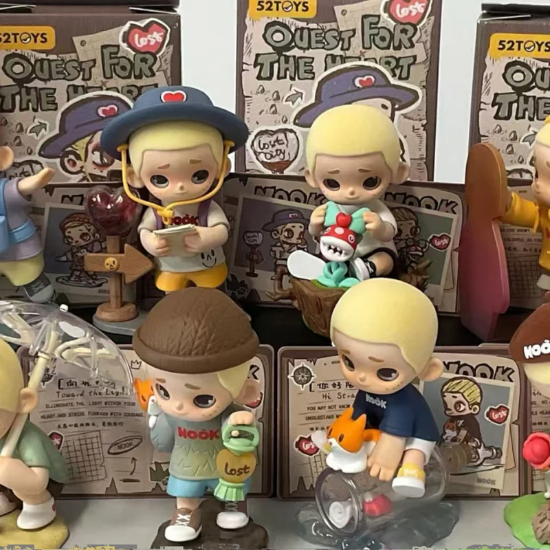 

52 игрушки, натуральная слепая коробка с уголоком, серия «Секя сердце», слепая коробка, милое украшение для куклы, украшение для комнаты, подарок-сюрприз на день рождения