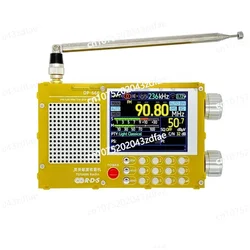 TEF6686 DSP Radio DP-666 High Sensitivity Full Band FM AM FM Shortwave 2.8-inch 320x240 Resolution 3.7V/5000mAh
