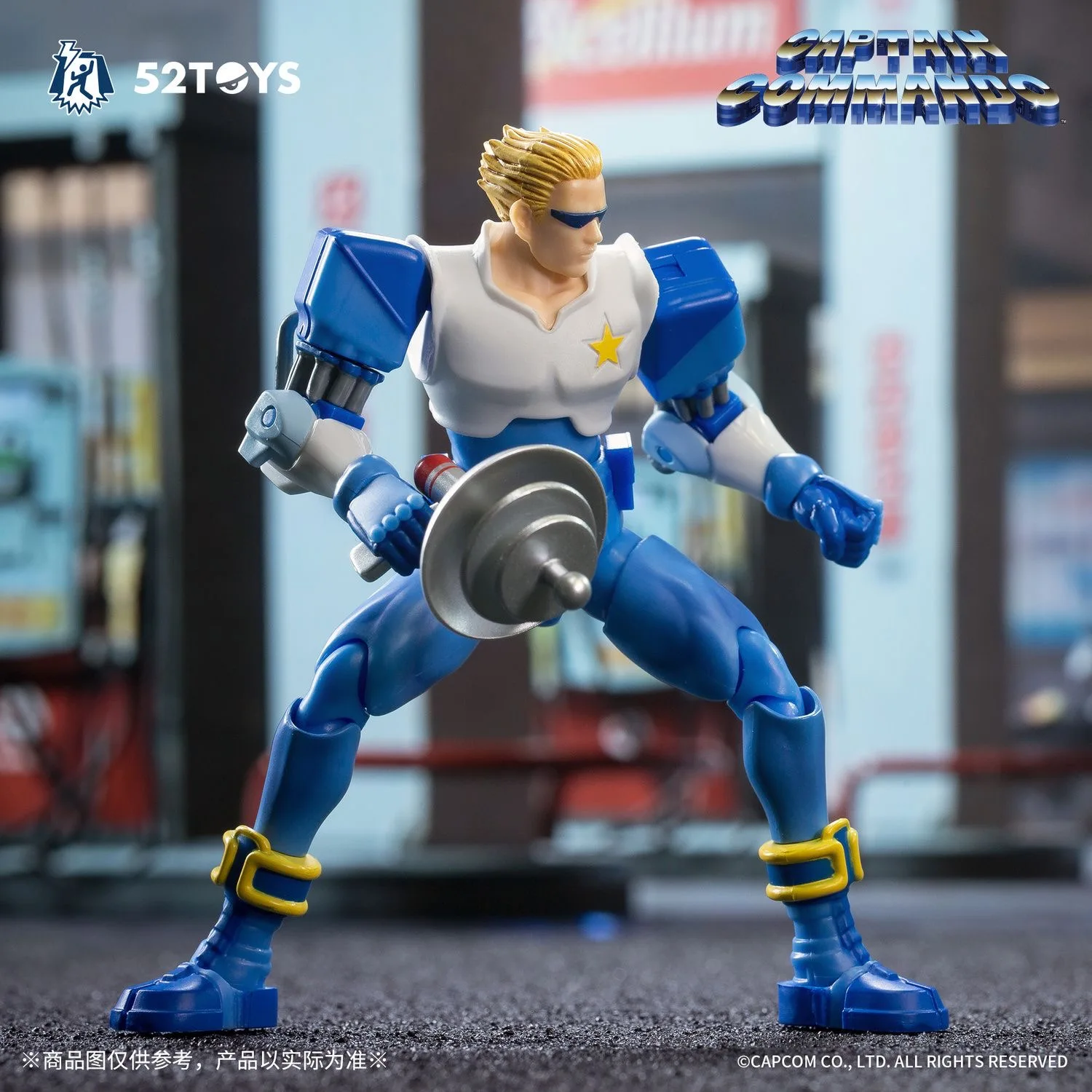 52toys 3.75in Action Figure Final Fight One Game Characters Hobbies Collection Toy gifts