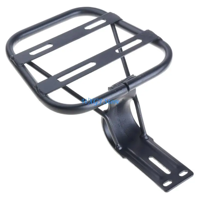 

37JE Electric Bike Rear Basket Luggage Rack for Motorcycle Simple Installation Trunk Tailstock Bracket for Travel Daily Use