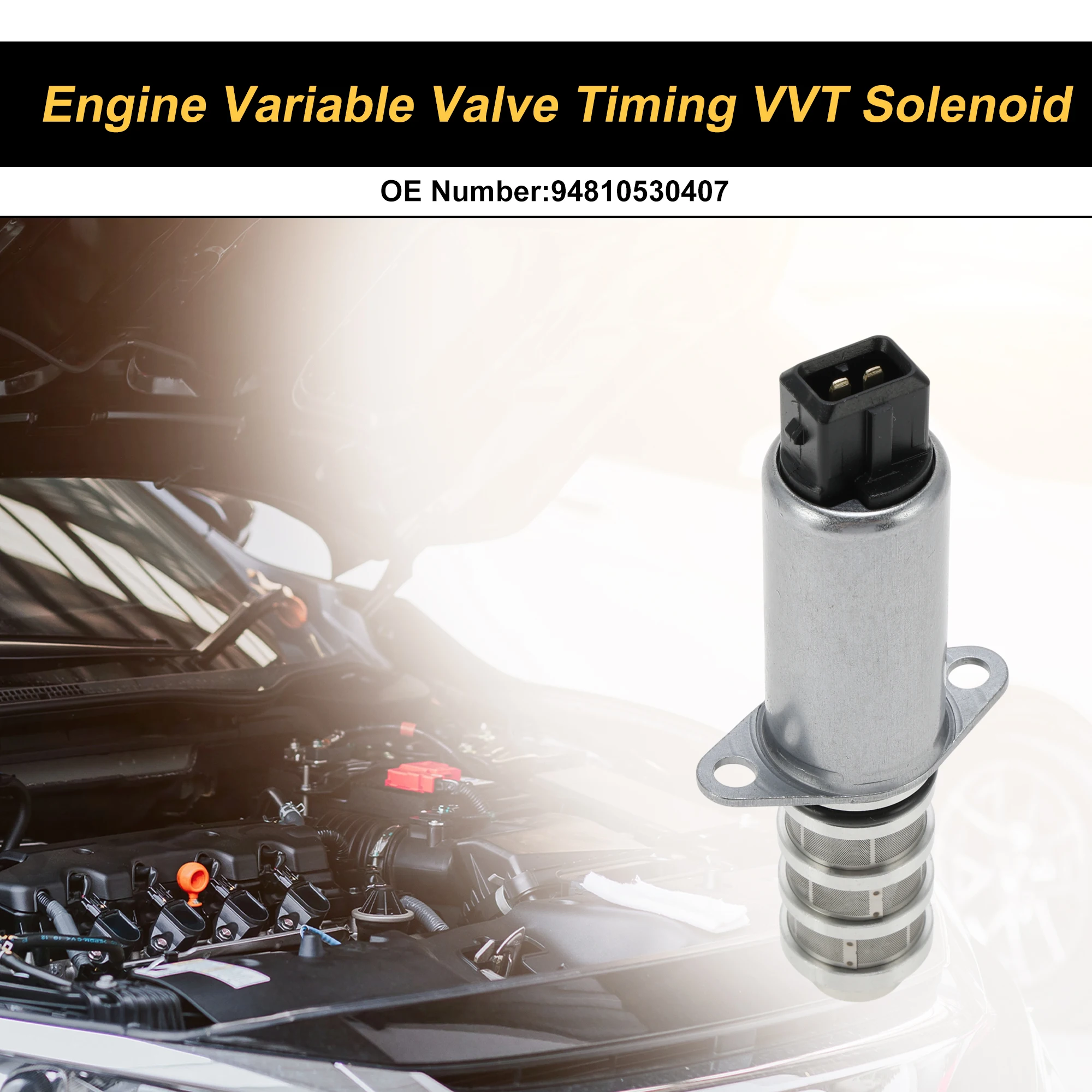 UXCELL Valvola di controllo dell'olio dell'albero a camme del motore per Porsche Panamera 10-15 No.94810530407