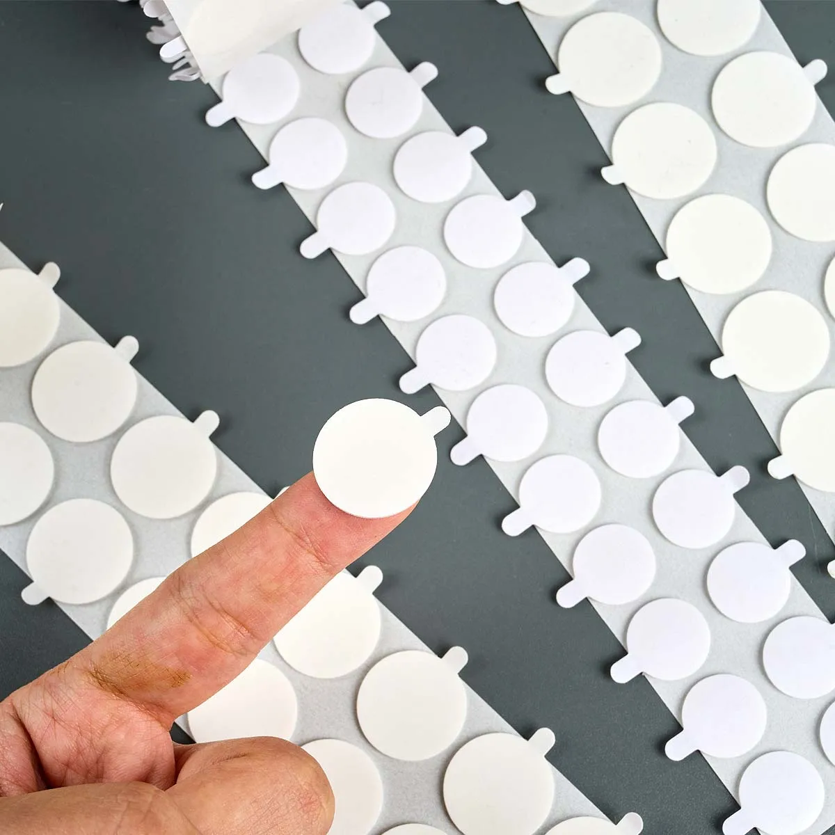 Autocollants pour mèches de bougie, 200 pièces, 15mm/20mm, fabrication de mousse adhésive Double face résistante à la chaleur pour mèches de cire, support de Base fixe