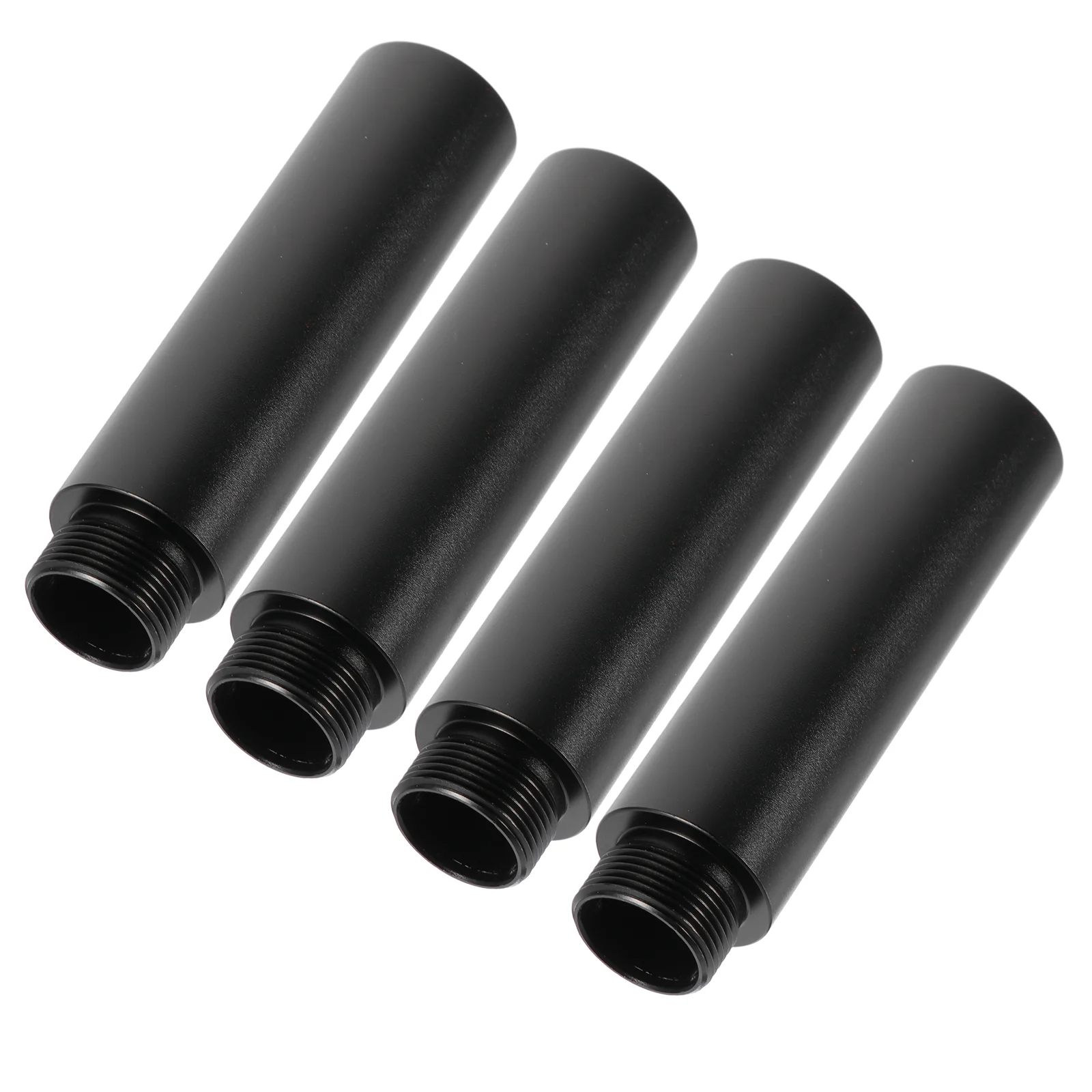 

4 Pcs Boom Arm Microphone Extension Tube Durable Stand Rod Universal for Pole Holder