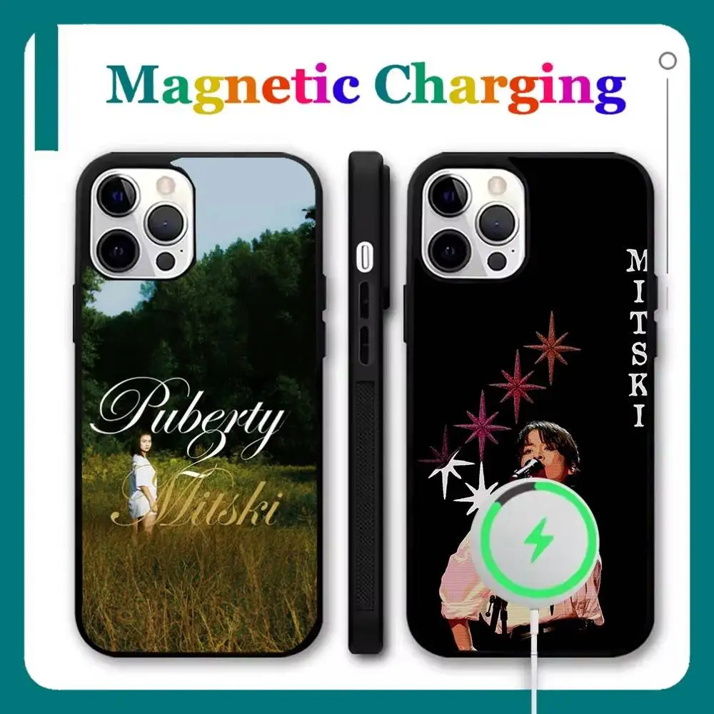 

Mitski Puberty 2 Phone Case For iPhone 17,16,15,14,13,12,11,Pro,Max,Plus,Mini,Air,SE New Magsafe Magnetic Wireless Charging