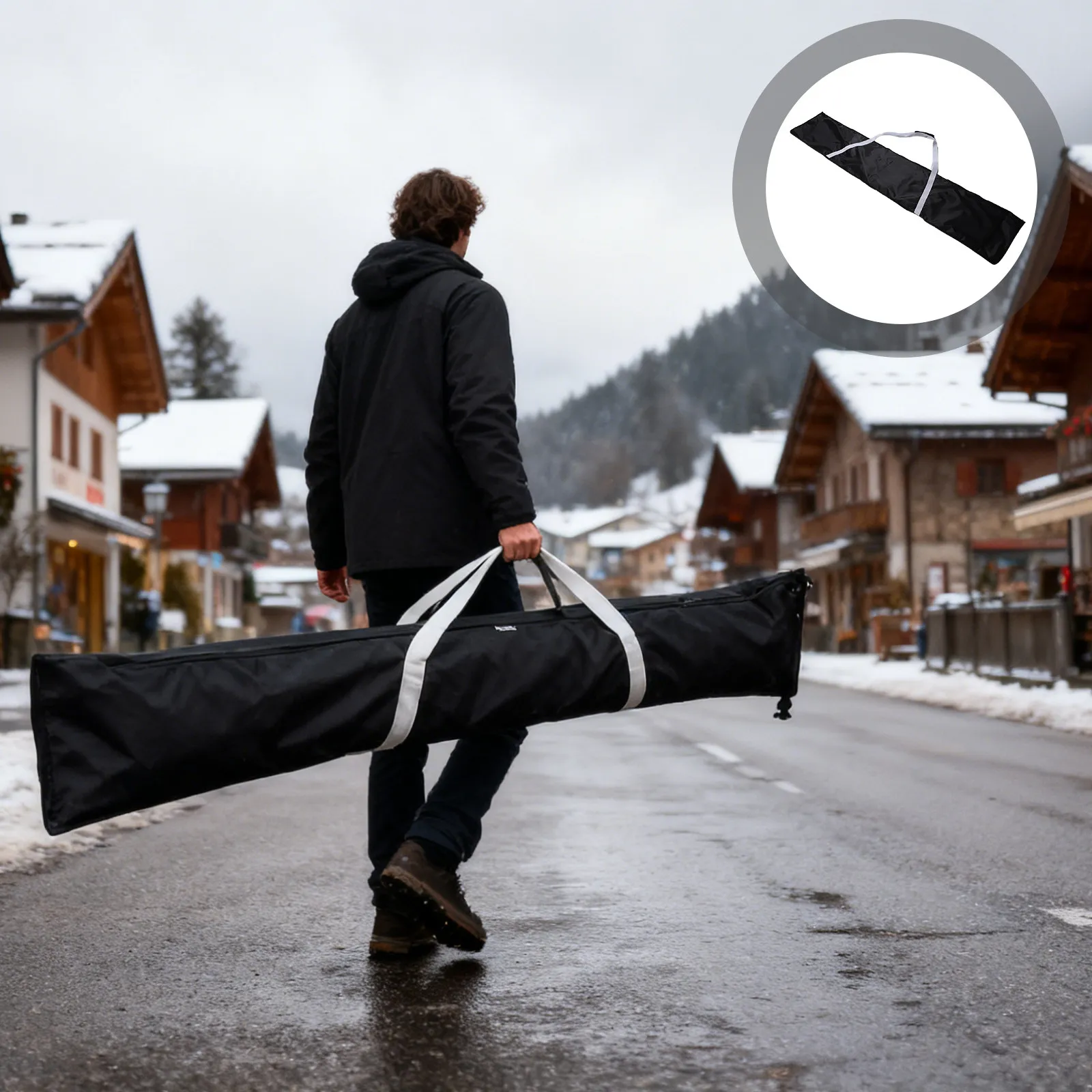 

Waterproof Snowboard Storage Bag Heavy Duty Travel Cover for Outdoor Winter Sports Gear Snowboard Case 72. .97 Inch