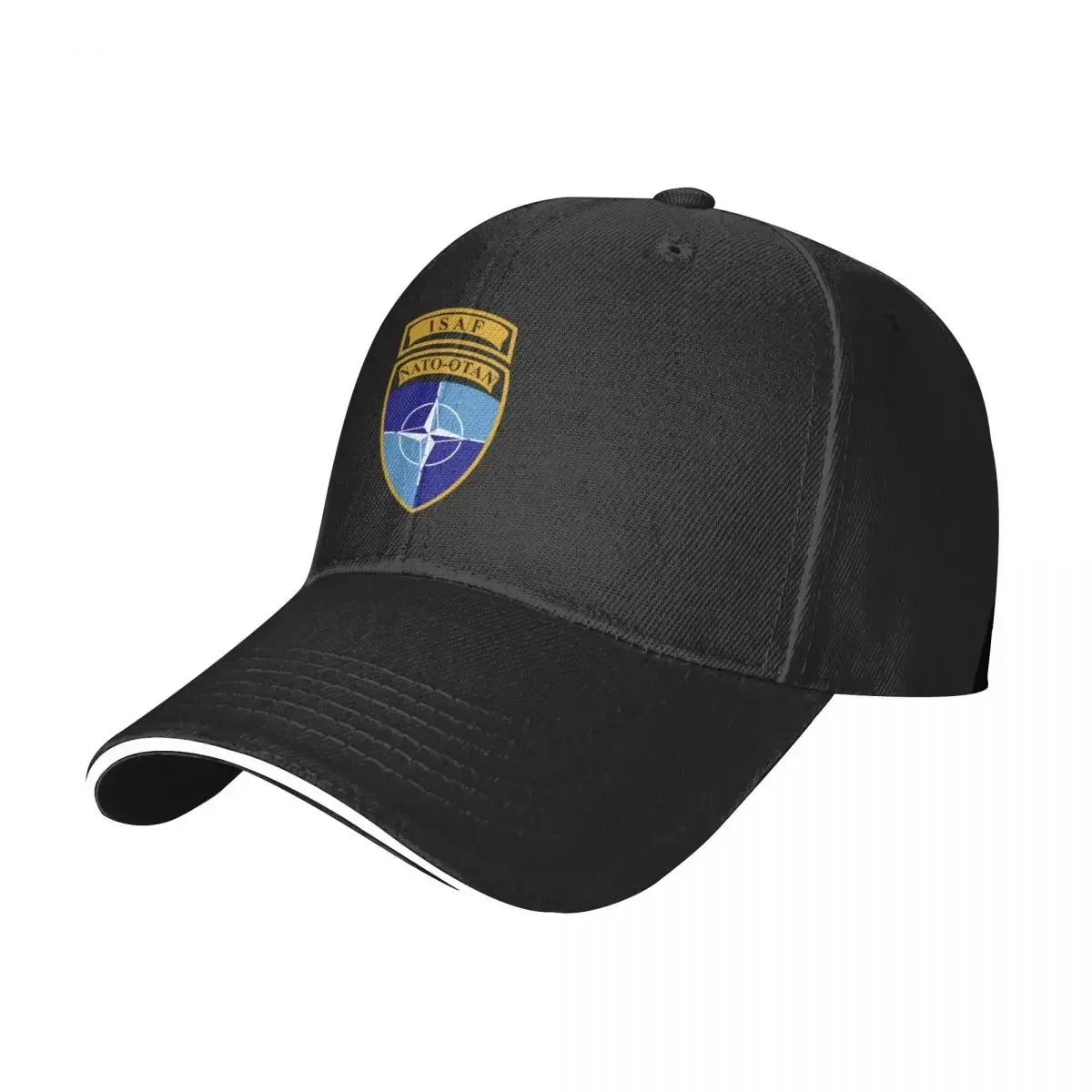 International Security Assistance Force (ISAF) NATO-OTAN Baseball Cap beach hat New In Hat Beach Bag Women's Beach Men's