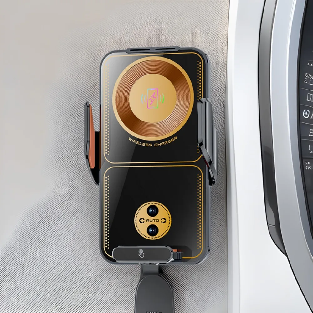 

Автомобильные быстрые беспроводные зарядные устройства 100 Вт для iPhone 15 14 13 12 11 Pro XS Max XR Samsung Xiaomi Беспроводная зарядка для телефона Автомобильный держатель Зарядное устройство