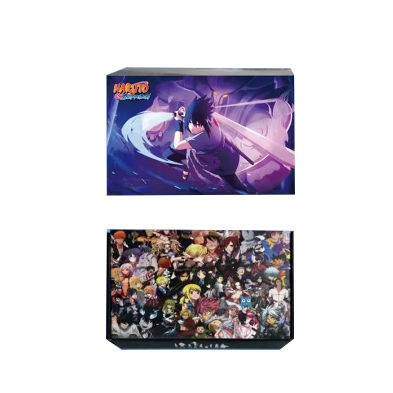 Naruto Cards Booster Box Pack Acrylic Cards Wholesale Board Games Playing Cards Rare Collection Surprise Box Various Styles