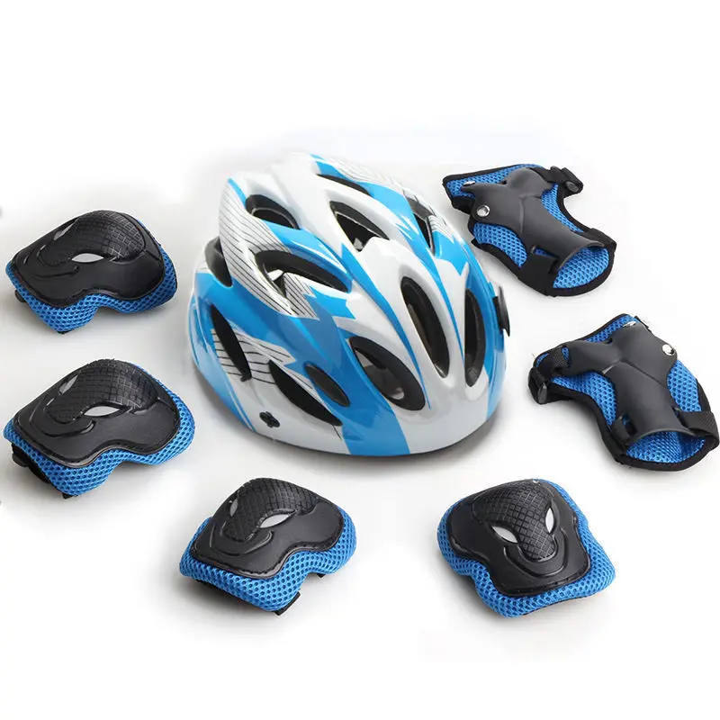 Casque de protection sportive pour enfants et adultes, genouillères et coudières, adapté au rouleau croate, glace croate, cyclisme, fille, garçon, enfant, 4, 5, 6