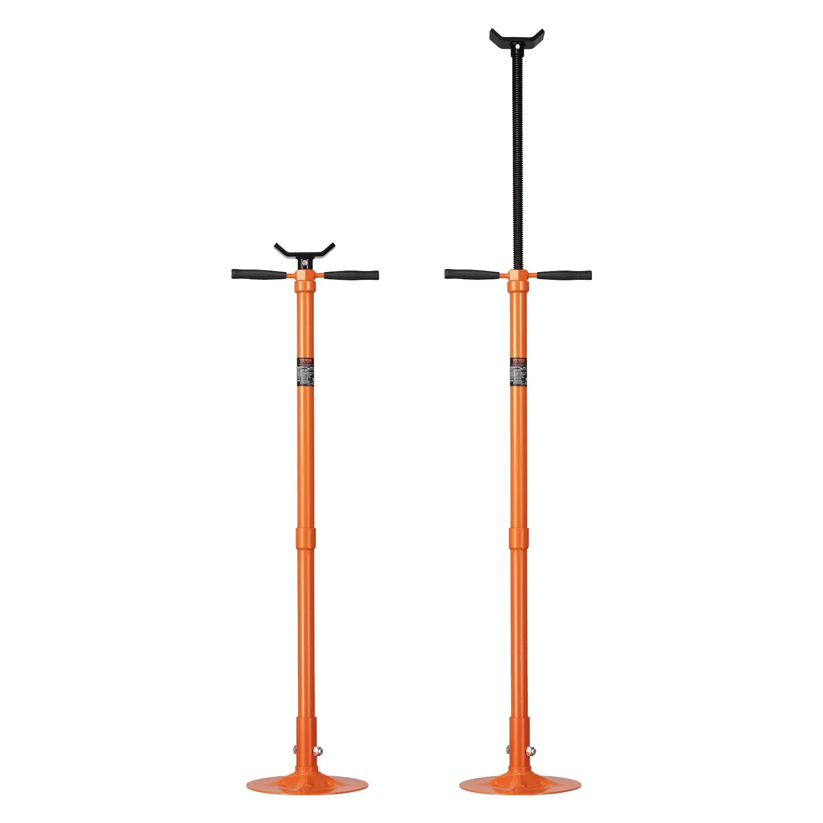 

Underhoist Support Stand, 3/4 Ton Capacity Under Hoist Jack Stand, Lifting From 52.8 To 76 In, Self-Locking Threaded Screw,