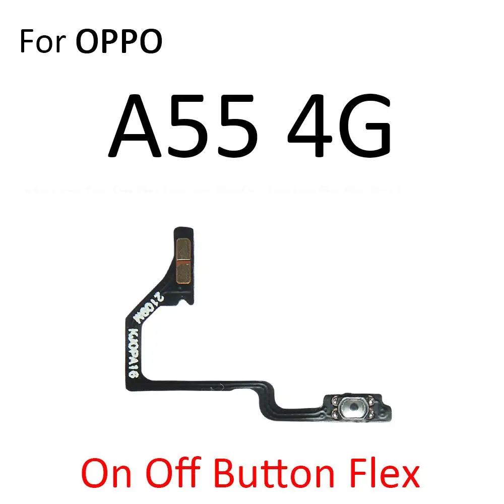 Power ON OFF Mute Switch Control Key Volume Button Flex Cable For OPPO A55 A55s A56 A57 A57s A58 A58x 4G 5G 2022 Parts
