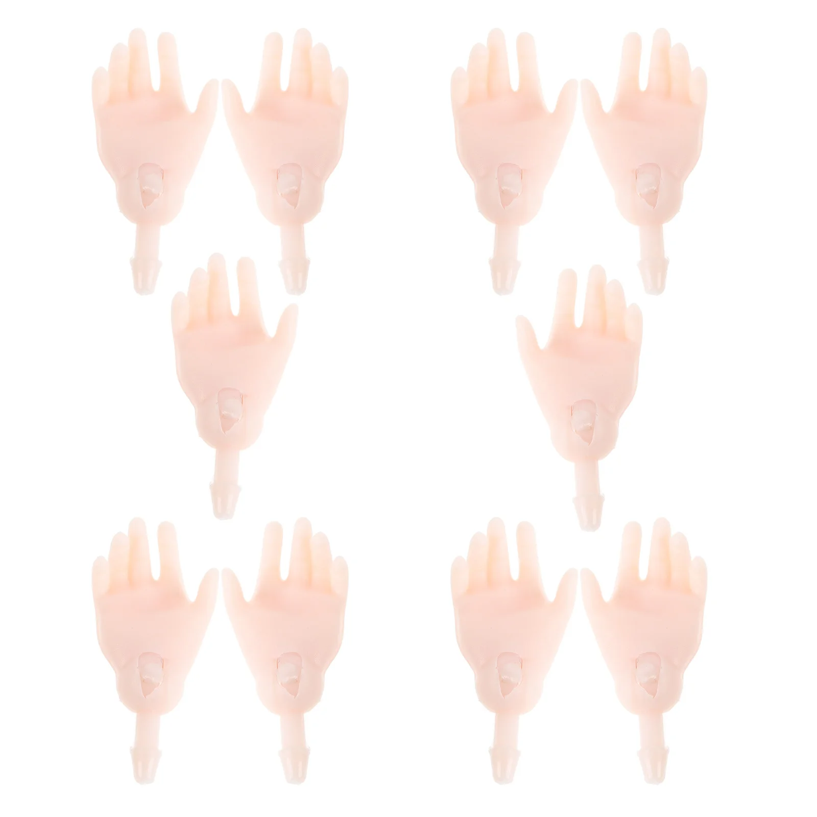 

15 пар миниатюрных рук для подвижных шарнирных маленьких кукольных рук, запасные части, аксессуары для рукоделия, сборные детали