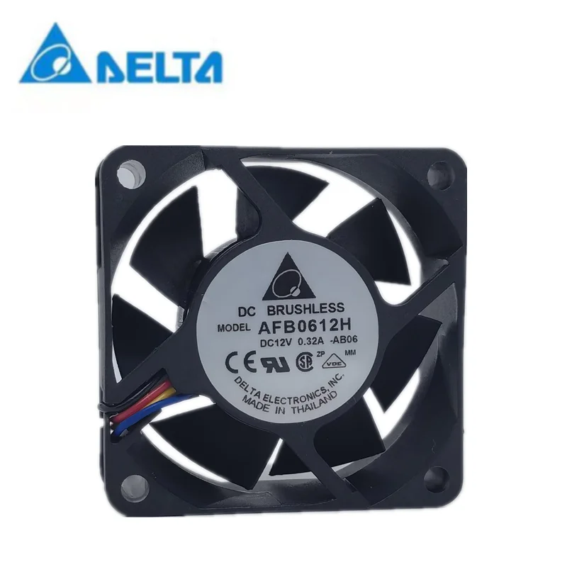 

New delta AFB0612H 12V 0.32A 6025 6cm CPU axial flow inverter cooling fan