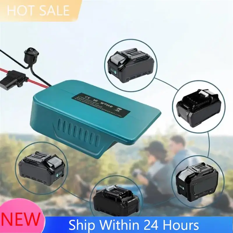 A78K New Power Wheel Adapter For  40V Battery With Fuse Switch Wire Terminals Power Connector For Rc Car Robotics Truck DI