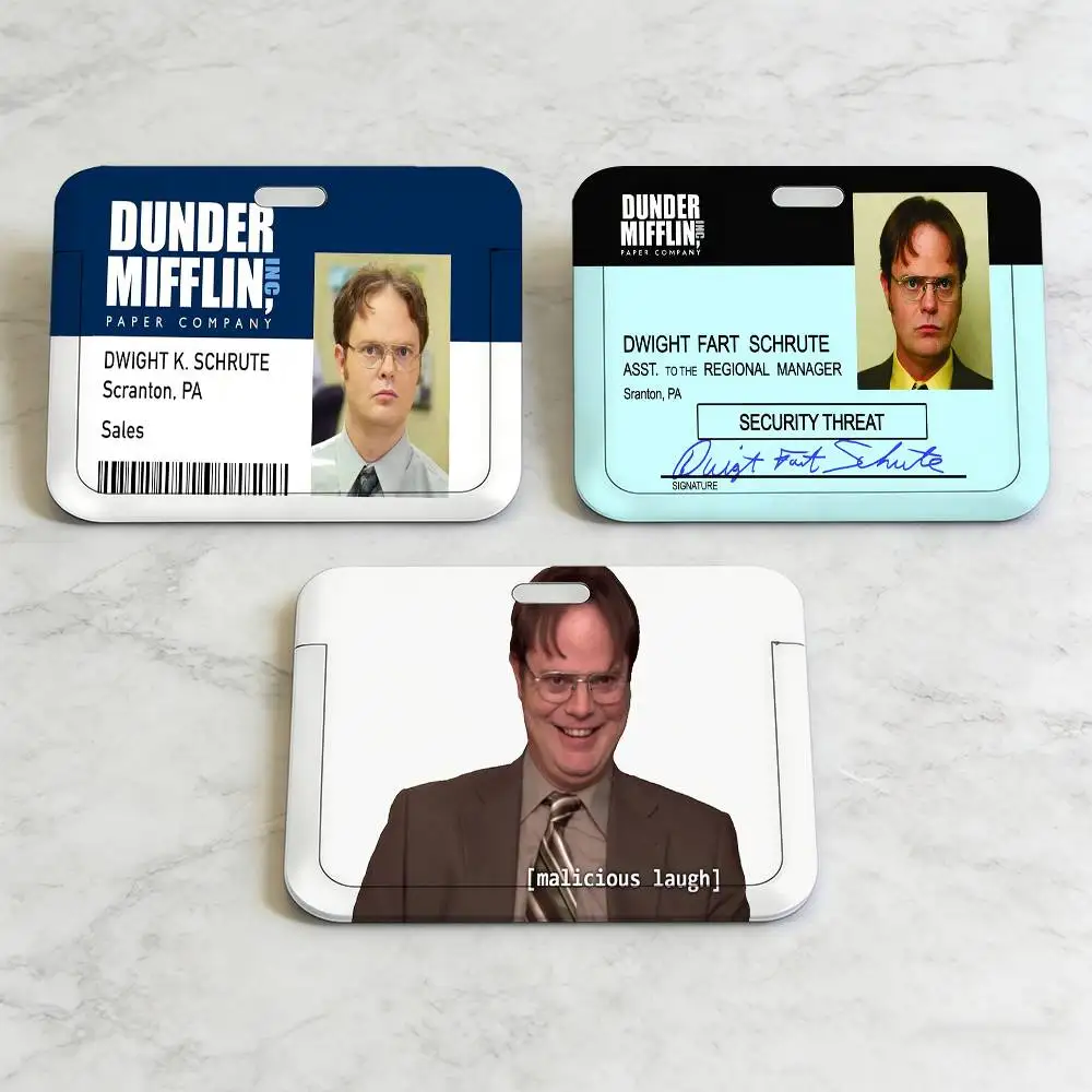 

Funny T-the O-offices ID Holder Neck Strap Pendant Door Card Holders Lanyards Girls Lanyard Credential Holder