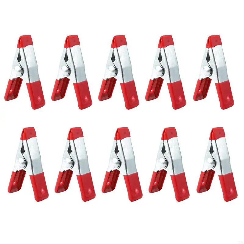 U75C NEU 10 PCS METALL FINDERSCHLALLEN 2 "CLIP für weiche Kunststoffspitzen Grip Photos