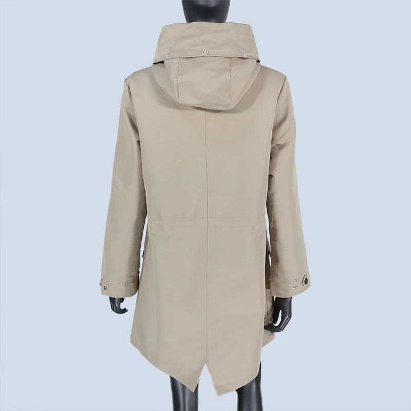 FURYOURSELF 2023 Waterproof Parka Shell Match Fur Liner and Fur Collar