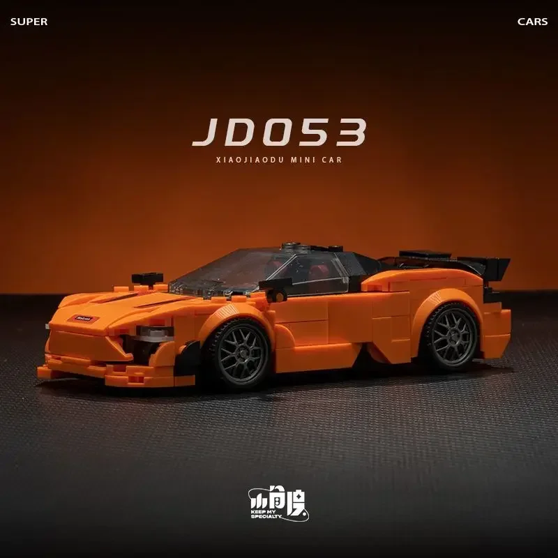 Various City Champions Car Hypercar Building Blocks MOC Construction Bricks Famous Sport Vehicle Toys Gift For Boy Kids