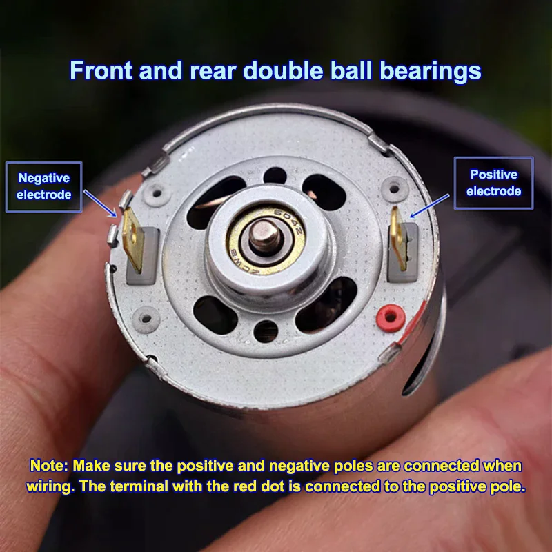 545 Motor DC7.2V 70W Vacuum Cleaner Motor Ball Bearing Micro Motor For Vacuum Cleaner Parts Air Blower Built In Driver