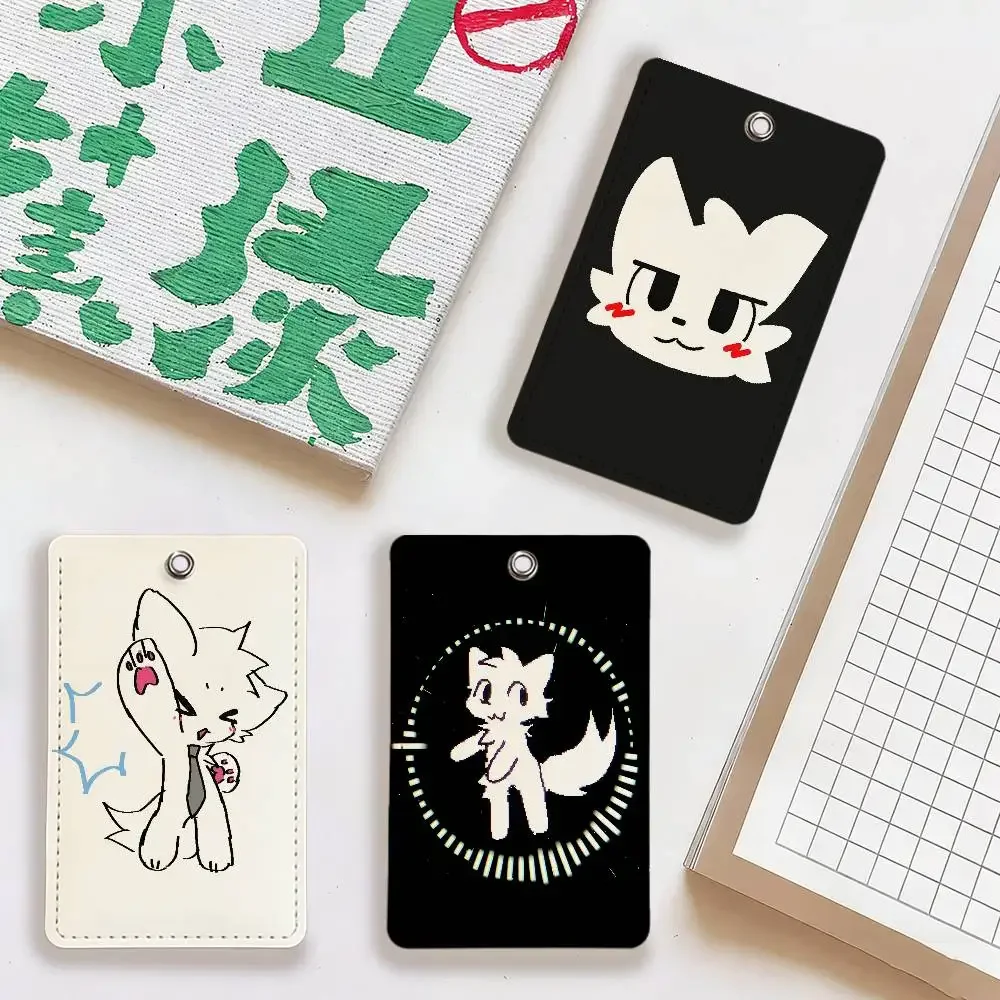 

Cute B-boykissers Card Holder Keychain Badge Holder ID Card Pass Hang Rope Lariat Lanyard for Key Rings Accessories Gift