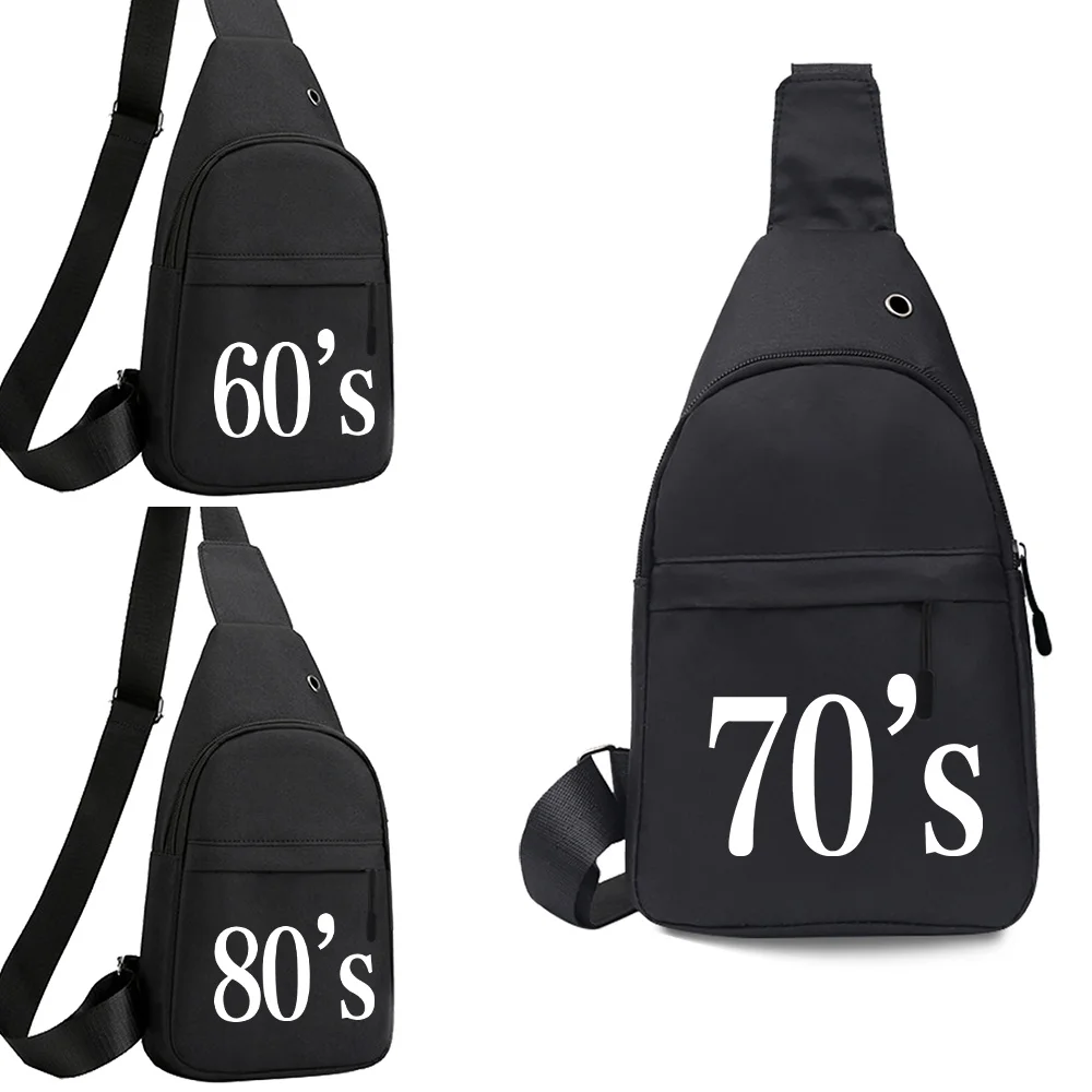 

Chest Pack Fitness Yoga Outdoor Mini Men Crossbody Bags Years Series Sports Running Fashion Chest Bag for Women Men