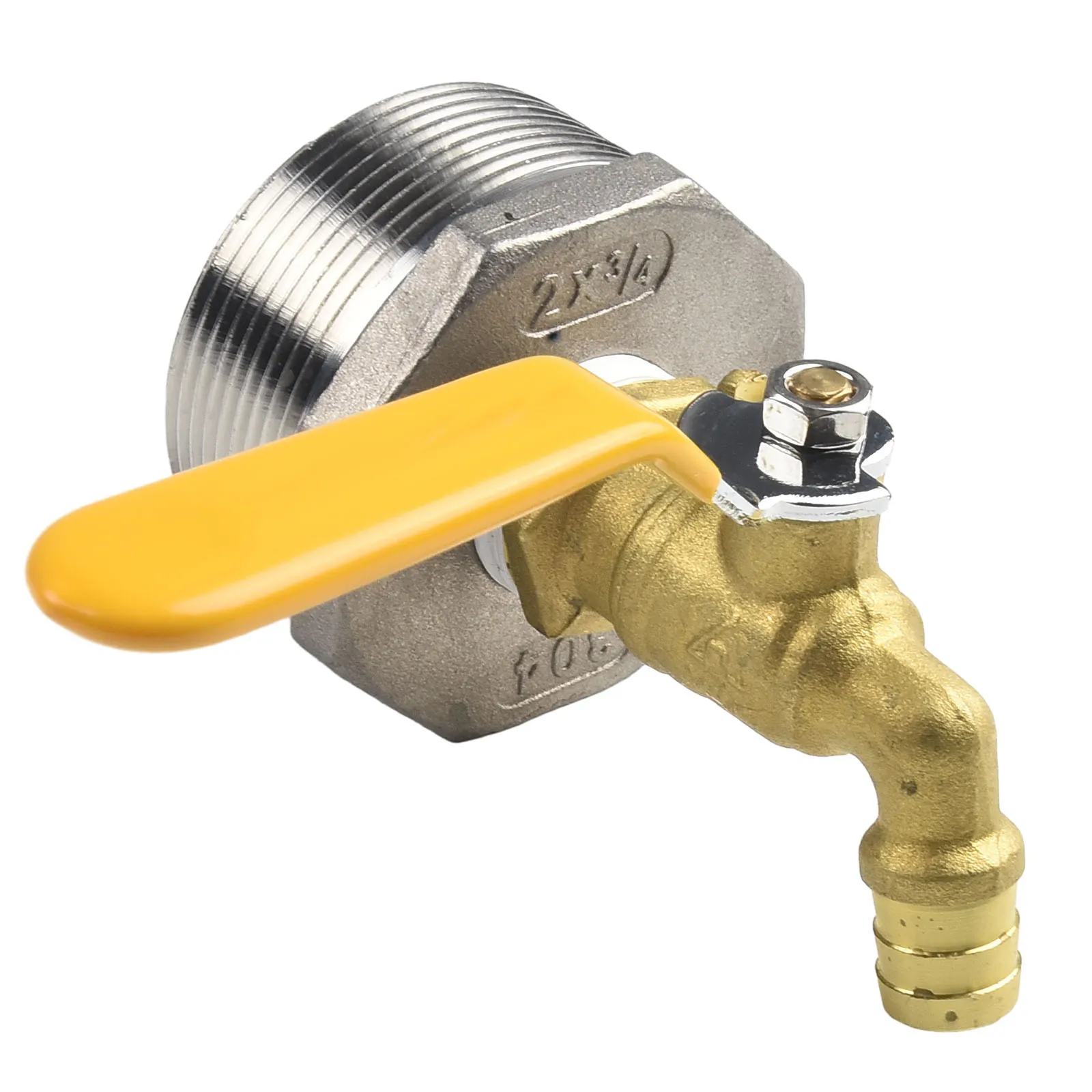 

Replacement D50 Stainless Steel Outlet Tap for Oil and Water Barrels Suitable for 200L Drum with 3 O Rings Leak Proof Design