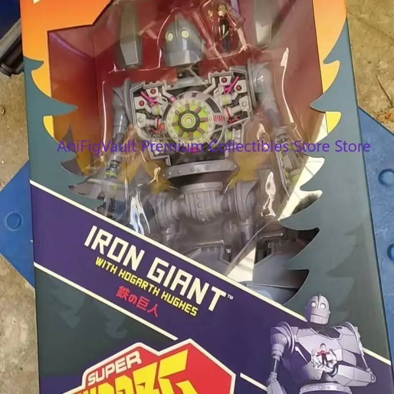 

[In Stock] SUPER7 The Iron Giant Action Figures Color Version 11 Inches Joint Movable Doll Model Toy Collection Gifts